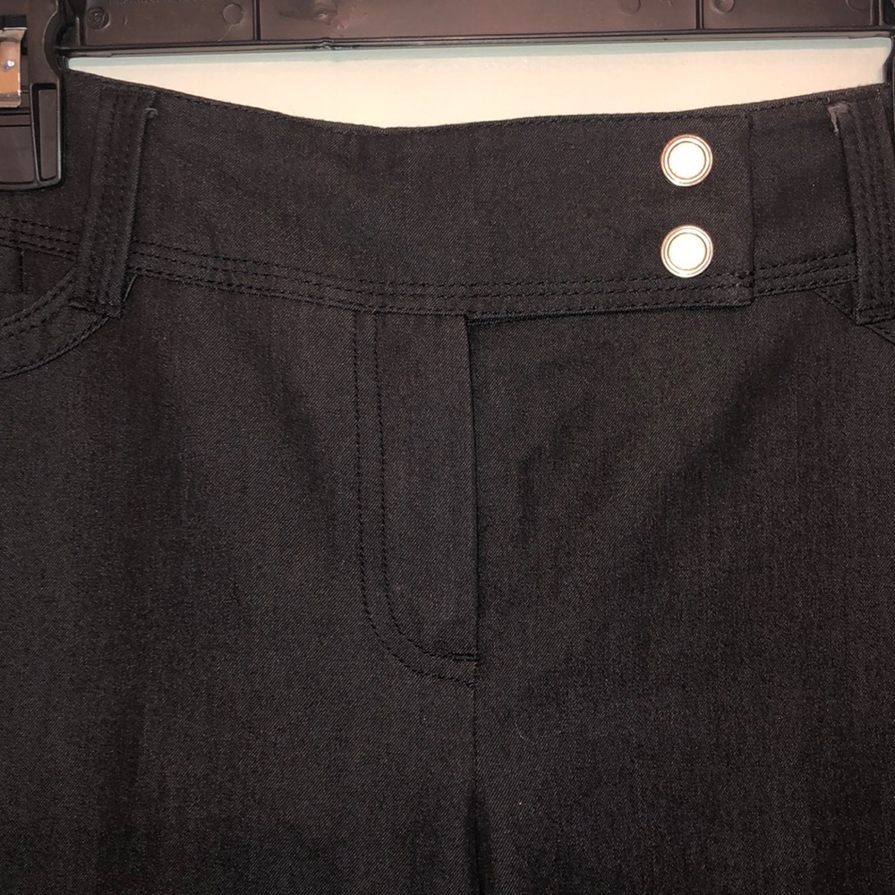 Zac & Rachel size 10 Charcoal slack. Mid rise. EUC
